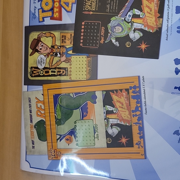 BRAND NEW Disney Pixar Toy Story 4 A 12- Month 2020 Calendar - Picture 5 of 5